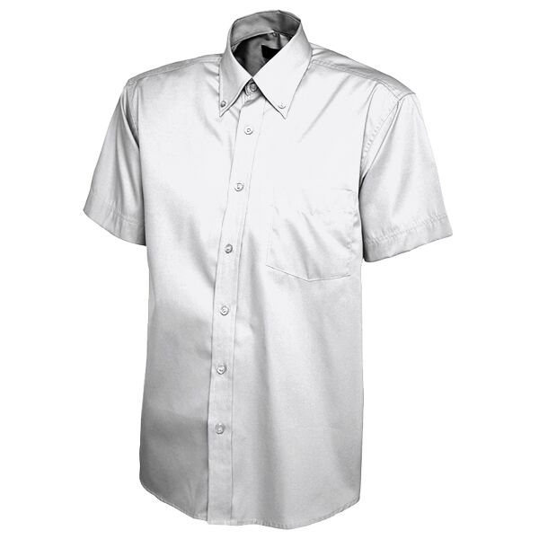 Mens Pinpoint Oxford Half Sleeve Shirt Thumbnail
