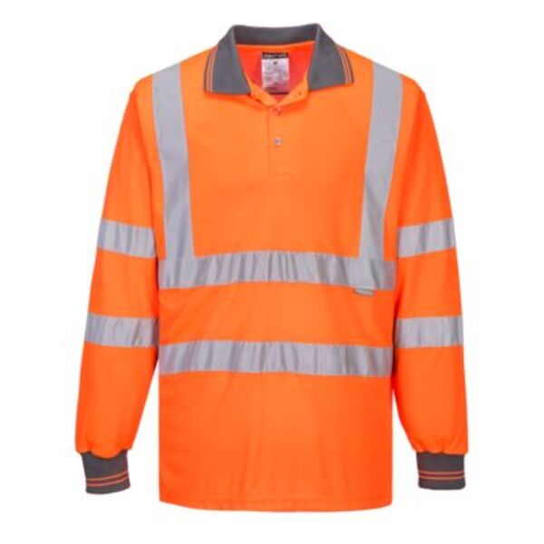 Hi-Vis Polo Shirt L/S  Thumbnail