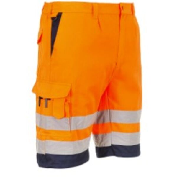 Orange Hi Vis light weight combat short  Thumbnail