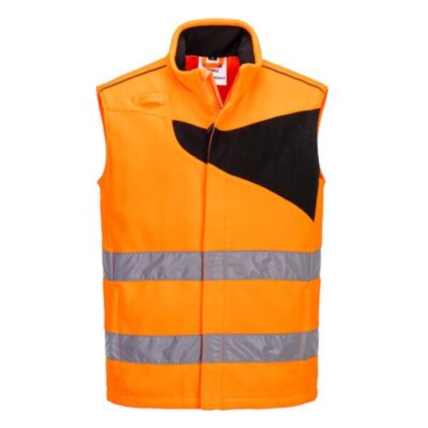 PW2 Hi-Vis Fleece Bodywarmer Thumbnail